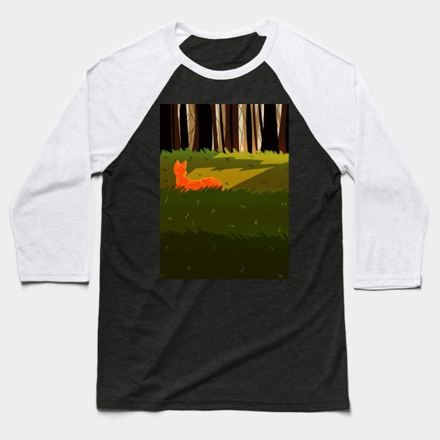 ThunderClan Baseball T-Shirt by 6luestar